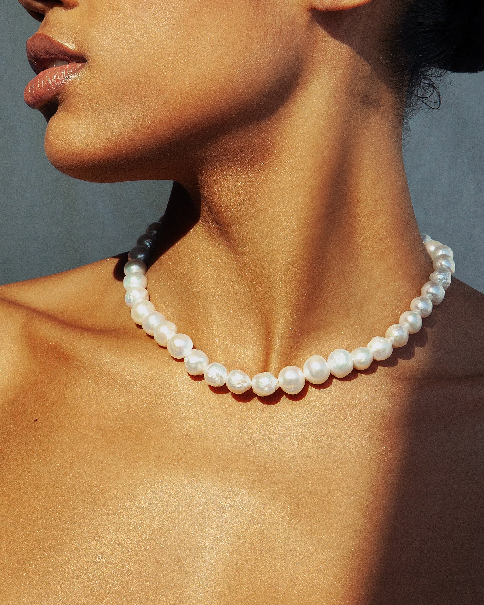 ED Baroque Pearl Necklace - MAPPERRI