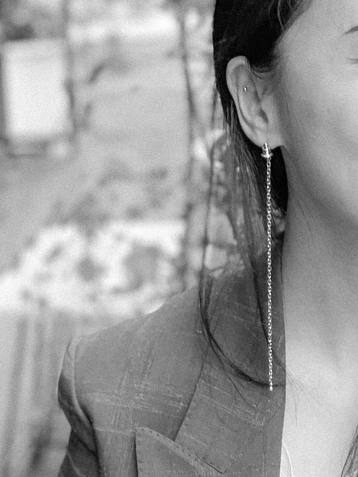 Garde Drop Chain Earrings - MAPPERRI