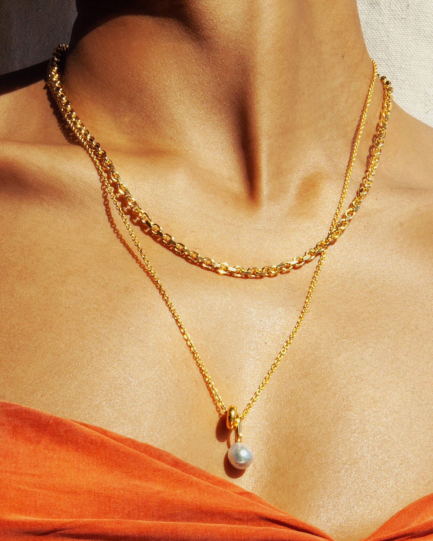 Blue Akoya Pearl L. Charm - MAPPERRI