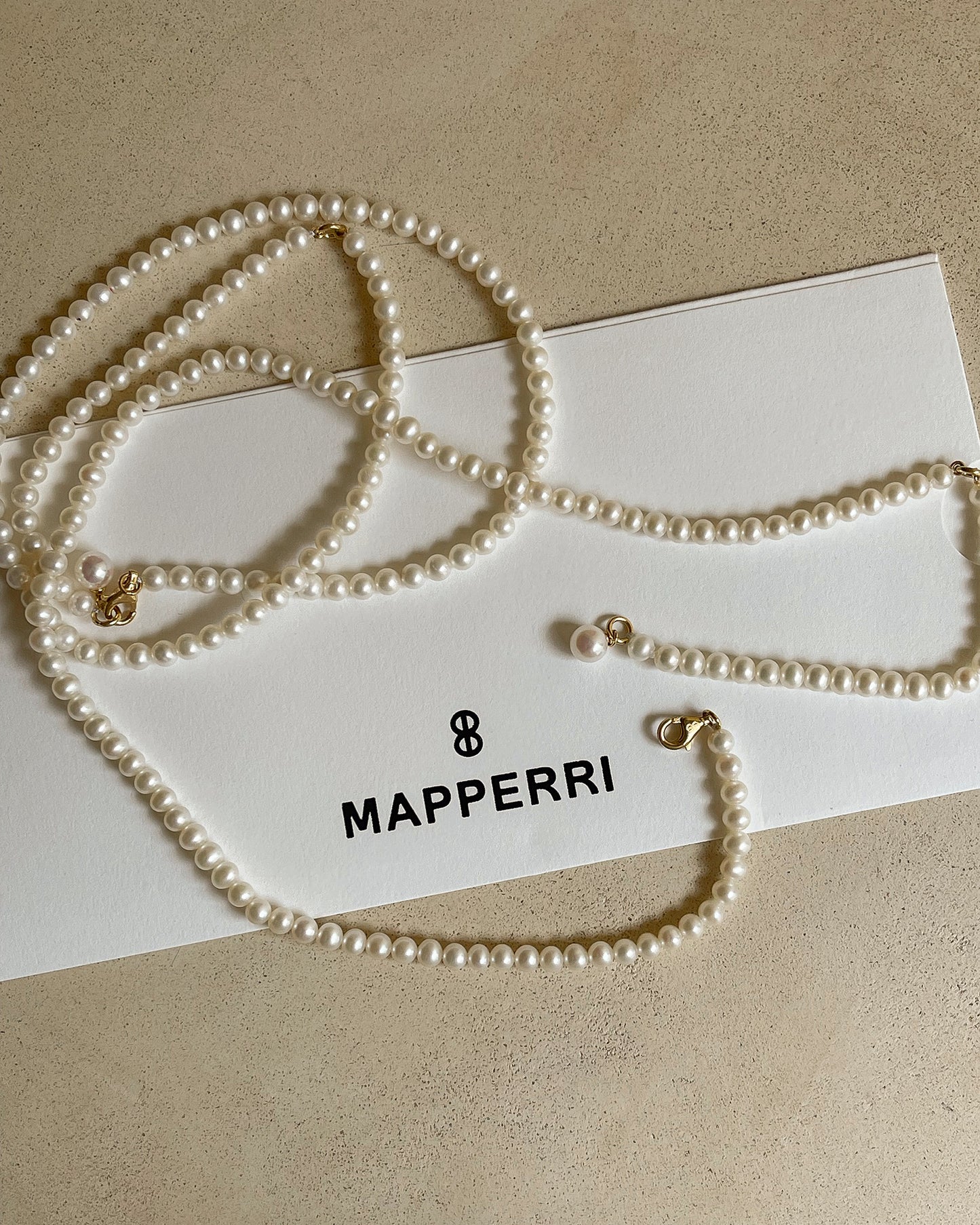Resort Pearl Necklace - MAPPERRI
