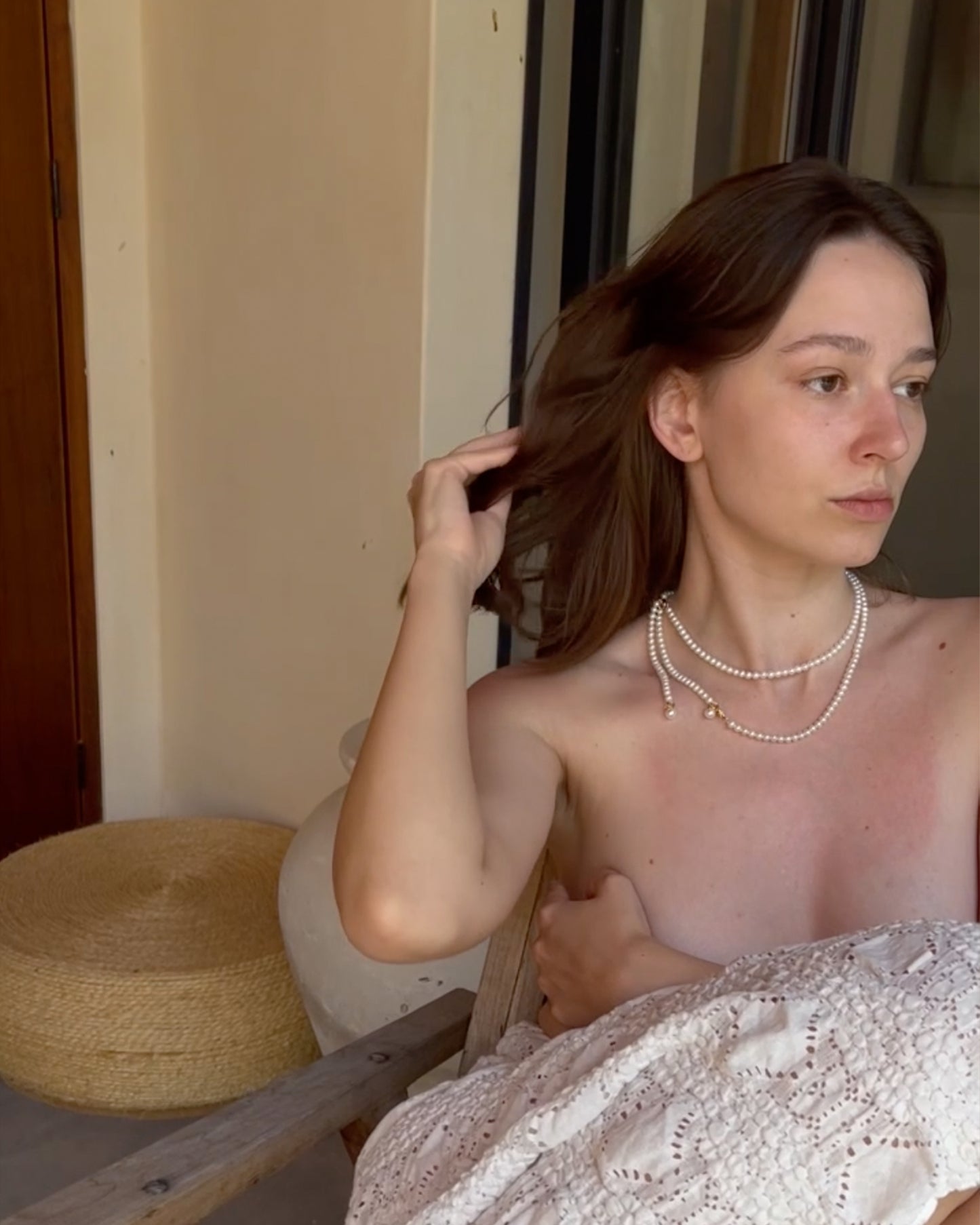 Resort Pearl Necklace - MAPPERRI