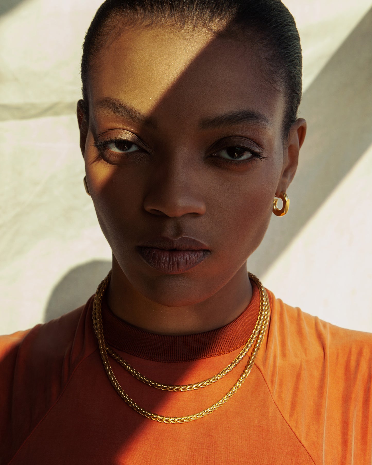 Spiga Chain Necklace Gold - MAPPERRI