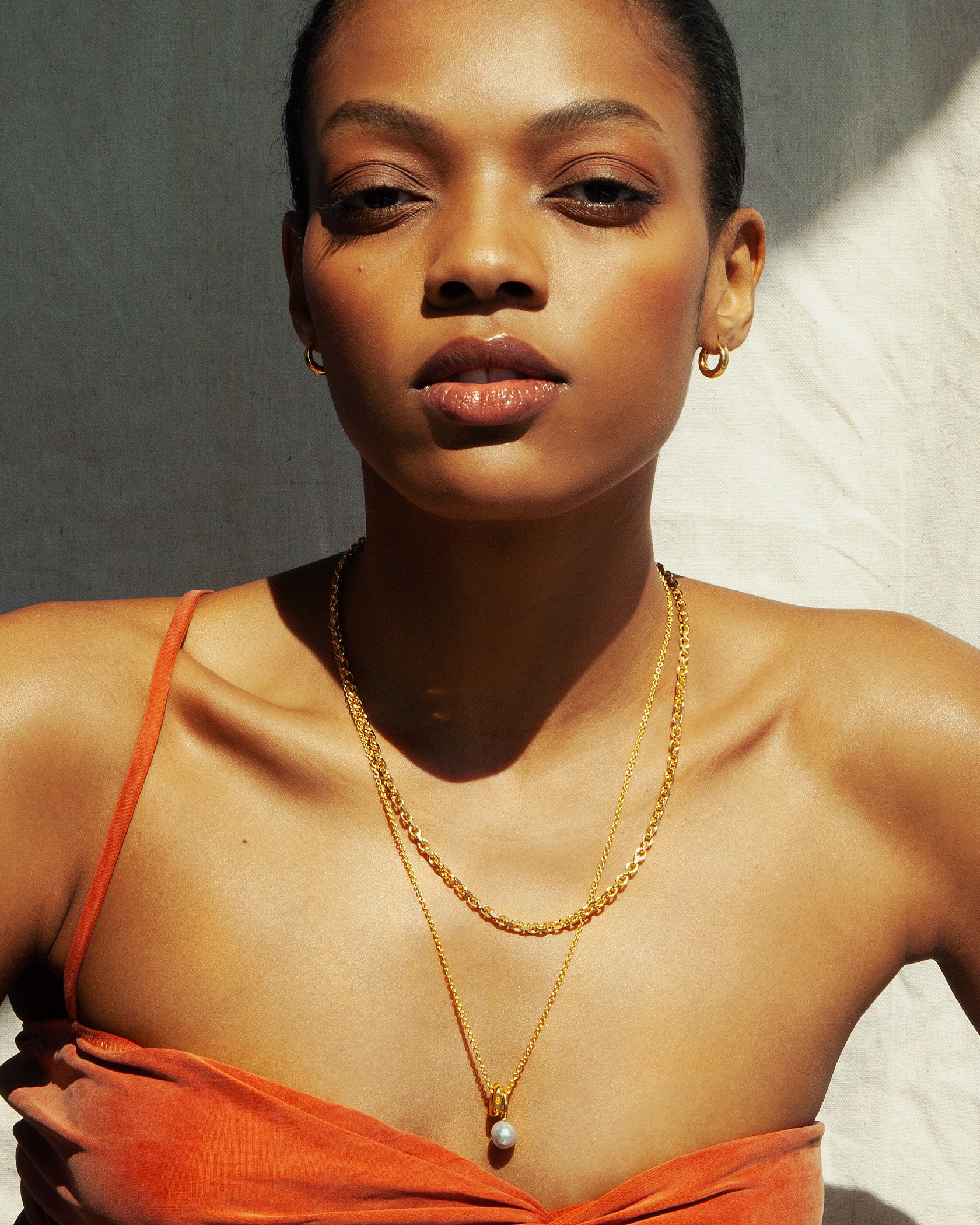 Thin Cable Chain Necklace 2.0 Gold - MAPPERRI