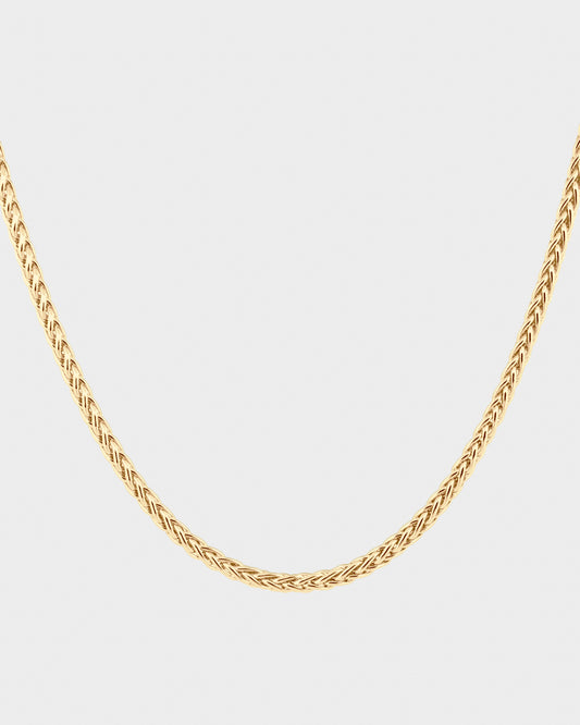 Spiga Chain Necklace Gold