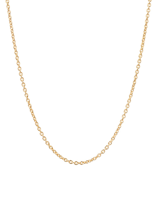 Thin Cable Chain Necklace 2.0 Gold - MAPPERRI